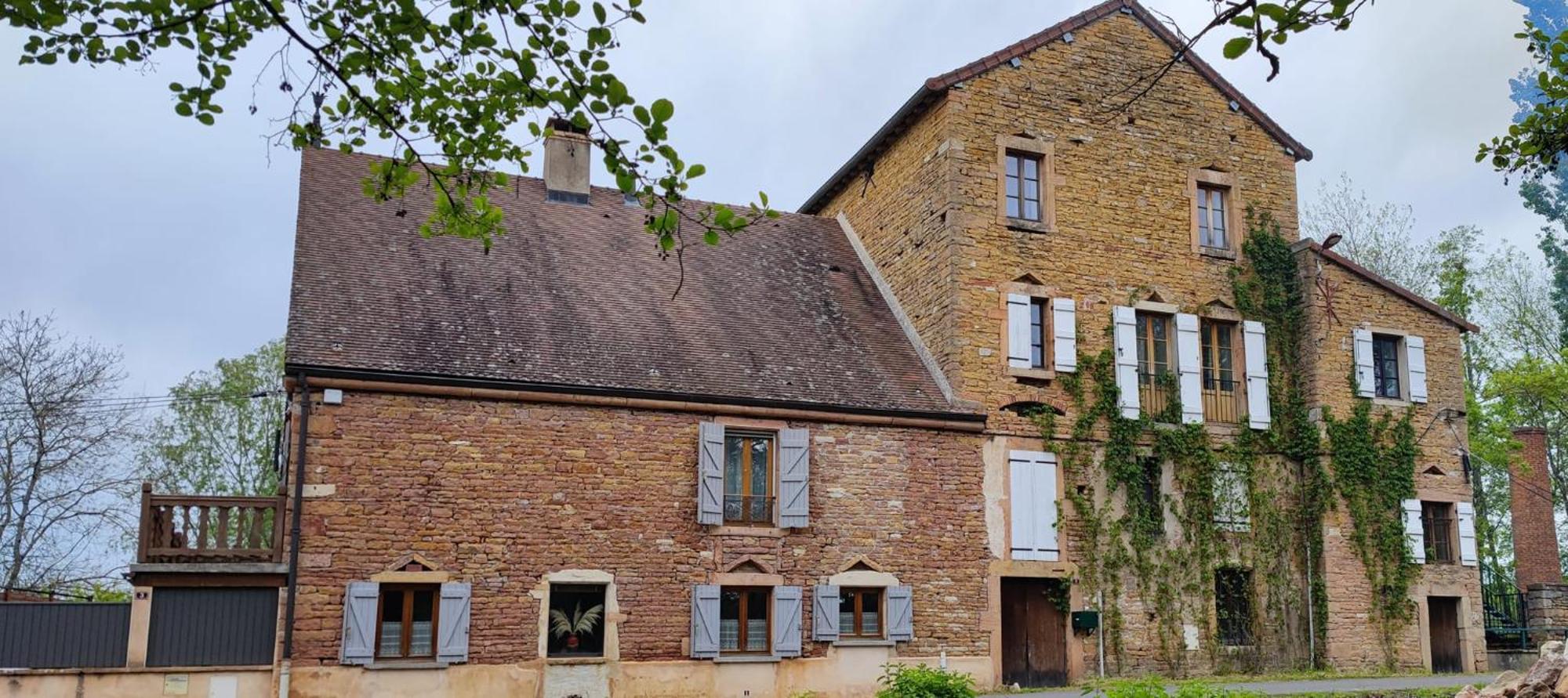 Le Moulin De Chazelle Bed & Breakfast Cormatin Exterior foto